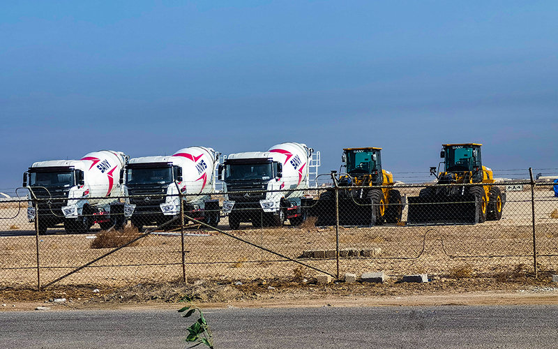 SANY in Iraq’s Nasiriyah International Airport Project